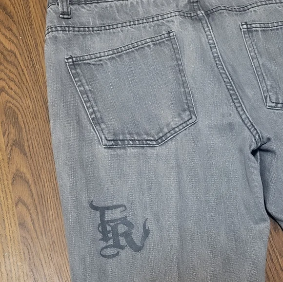 Third Rail Los Angeles USA Men’s Embroidered Pants 100% Cotton W31 L31 C93 - Picture 5 of 11